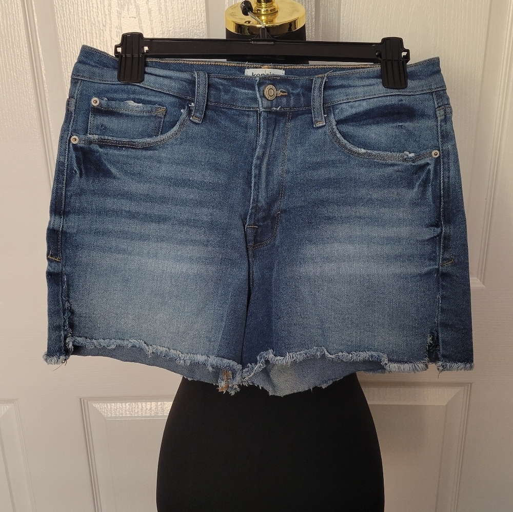 Kensie Denim Blue Women's Shorts